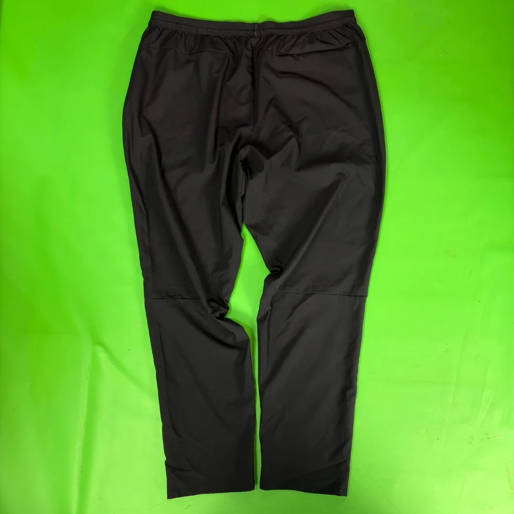 New Balance Athletic Pants Mens XL Black Windbreaker Running Training Joggers NB